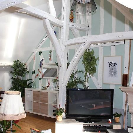 Charmant Appartement Vieux Tours Luaran gambar